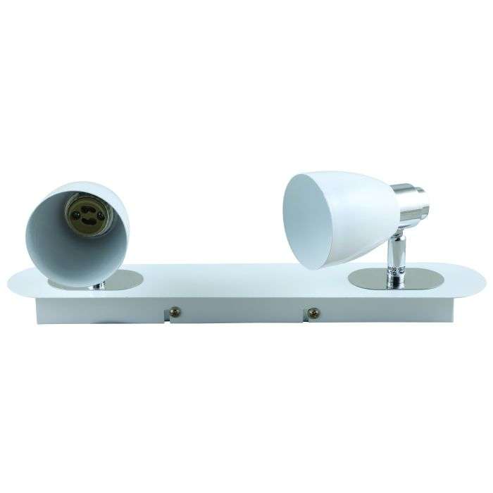 Radiant White Nix Bar 2-Light Spotlight RS95W