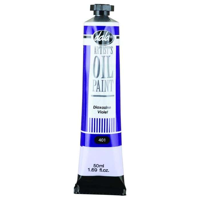 Dala Craft Oil Paint Dioxazine Violet 50ml