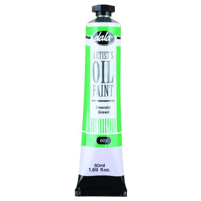 Dala Craft Oil Paint Emerald Green 50ml
