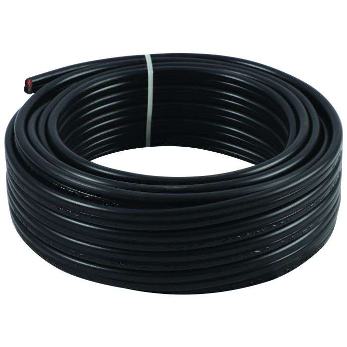 Black Flat Twin & Earth 2.5mm x 10m