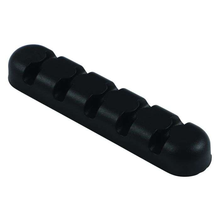 Orico 5 Slot Black Cable Organiser Clip