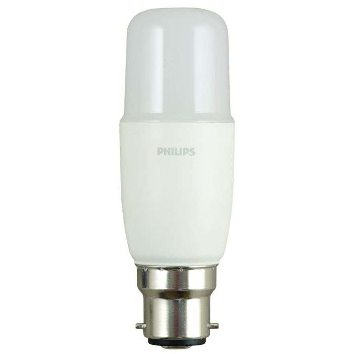 Philips 6.5W Cool White B22 LED Stick Lamp
