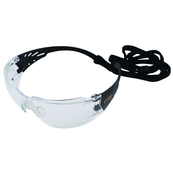 G-lite Clear Anti Fog With Cord Safety Glasses