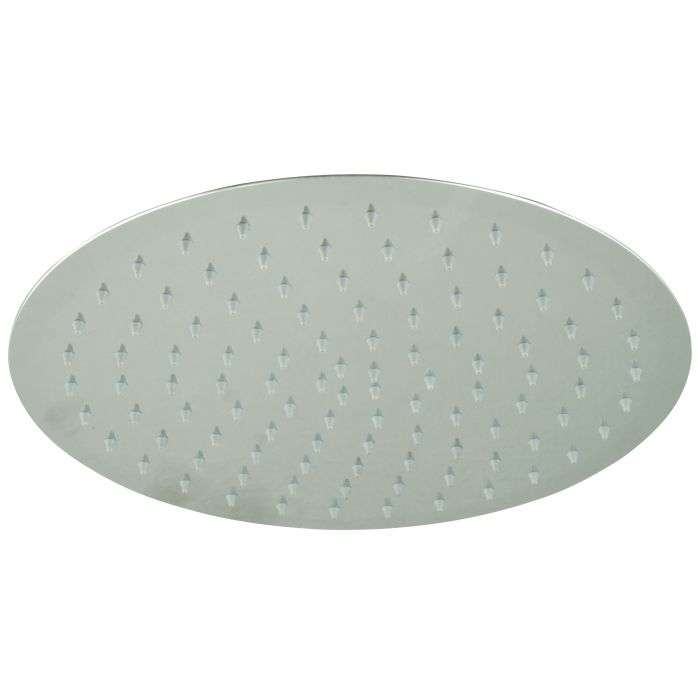 Stainless Steel Thin Round Shower Rose 1.8 x 300mm BS201RD300