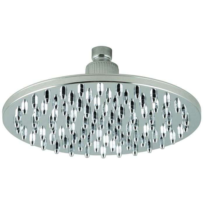 Chrome Plated Plastic Victorian Shower Rose 210mm BSROSEV8