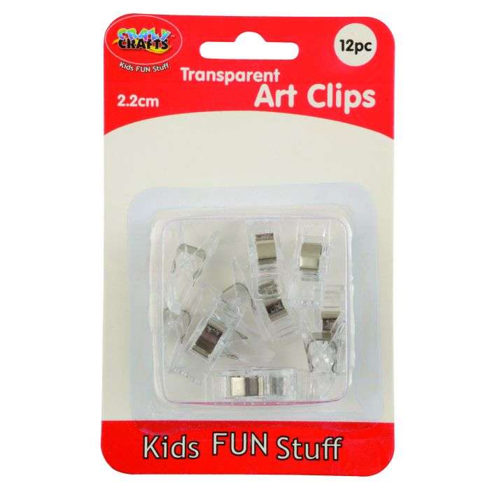 Crazy Crafts Transparent Art Clips