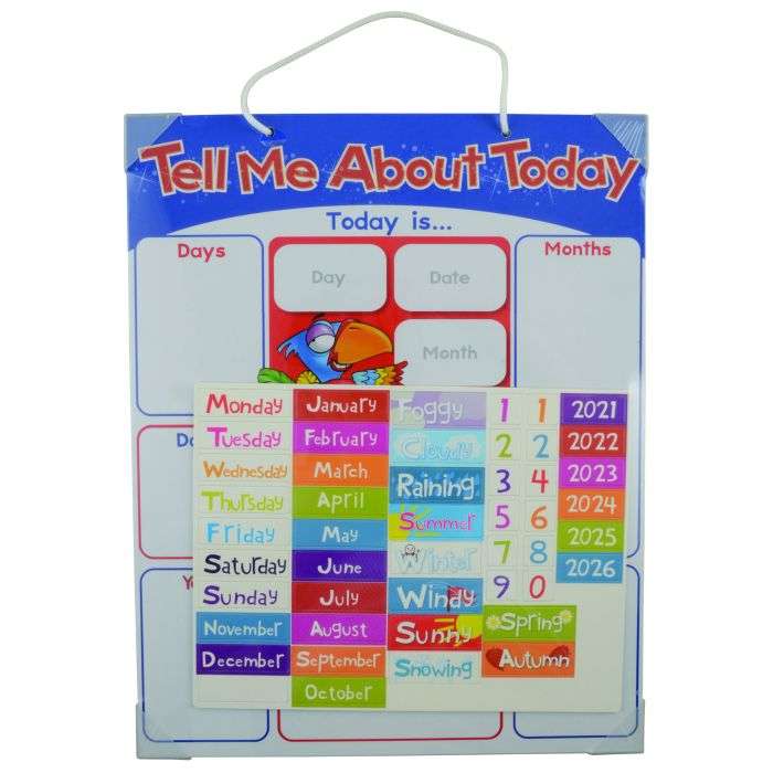Crazy Crafts Tell Me Interactive Board Magnets