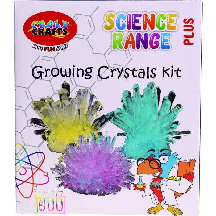 Crazy Craft Science Range Growing Crystals