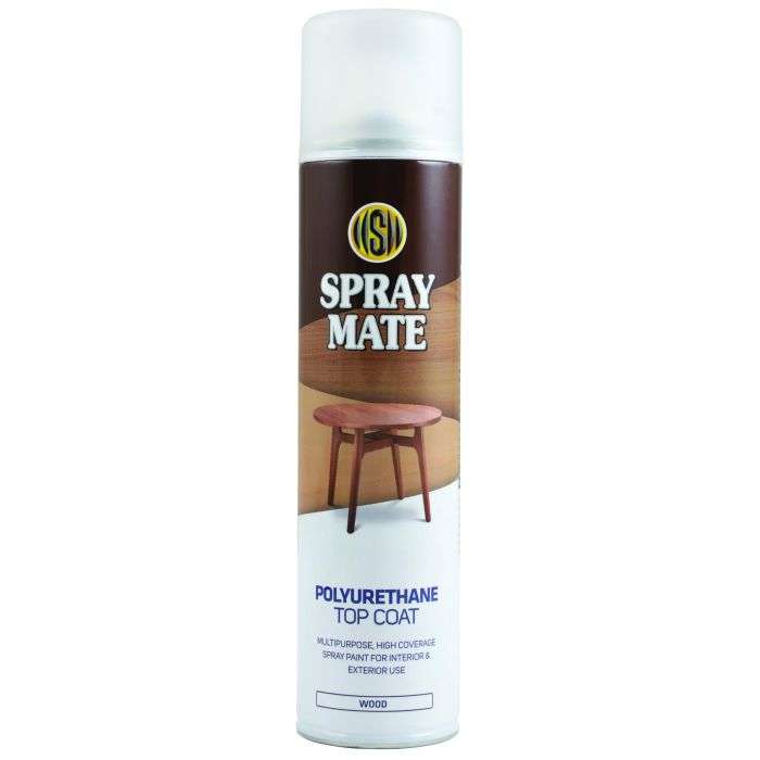 Spraymate Clear 250ml Matt Polyurethane Spraypaint