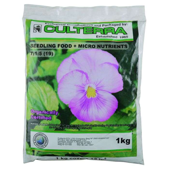 Culterra Organic Seedling Food 7:1:5 (19) 1kg