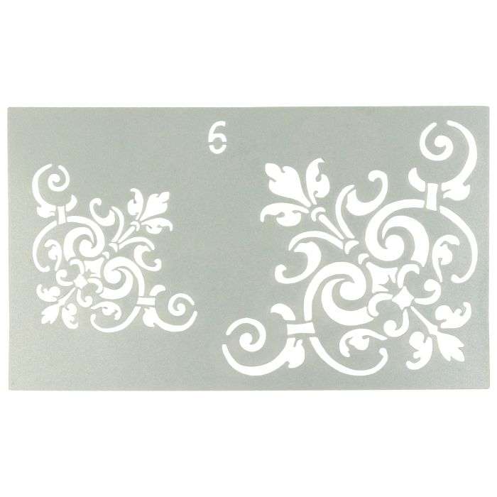Granny B's Victorian Corner Stencil