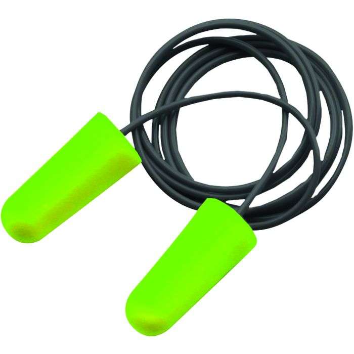 Pride Lime Green Disposable Bullet Earplugs