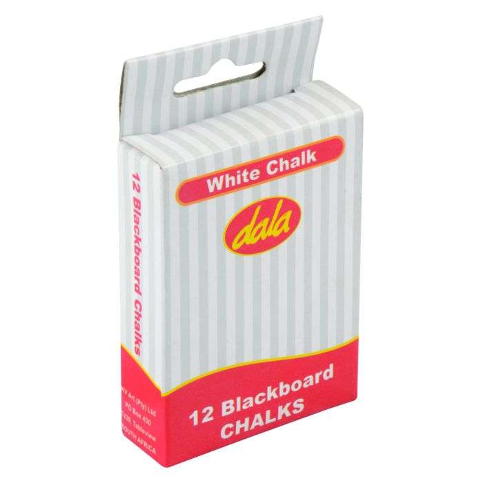 Dala White Chalk - 12 pack