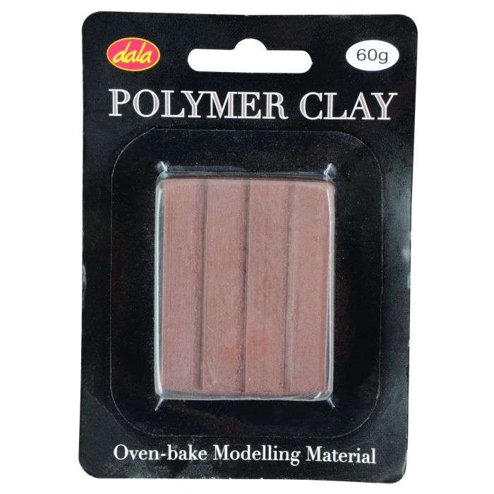 Dala Brown Polymer Clay 60g