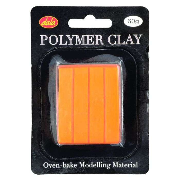 Dala Polymer Clay Orange 60g