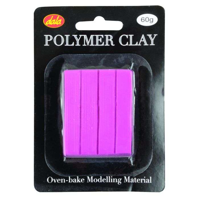 Dala Polymer Clay Purple 60g