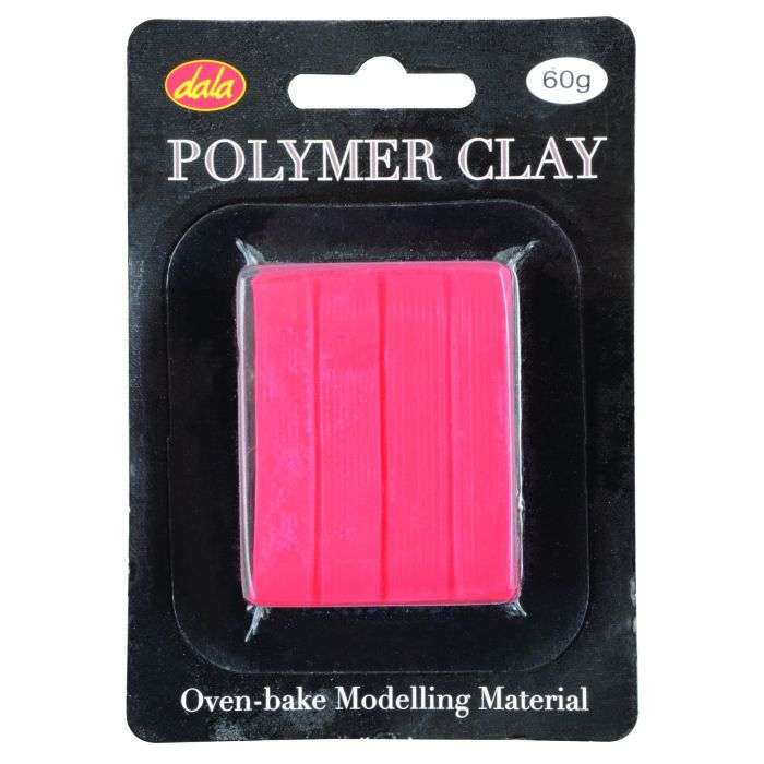 Dala Polymer Clay Red 60g