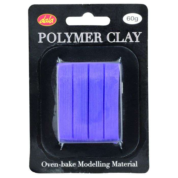 Dala Polymer Clay Violet 60g