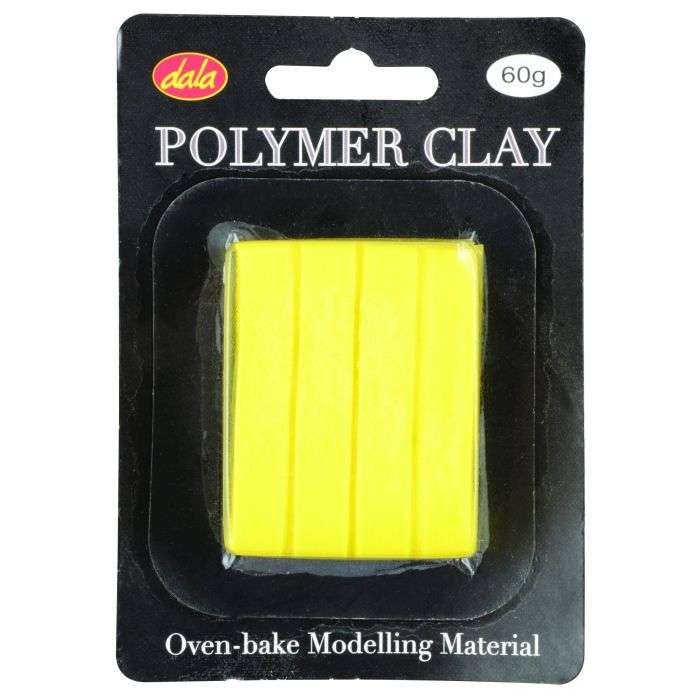 Dala Polymer Clay Yellow 60g