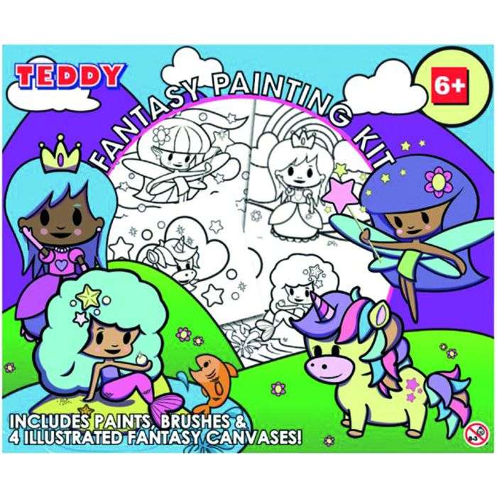 Dala Fairy Canvas Painting Set