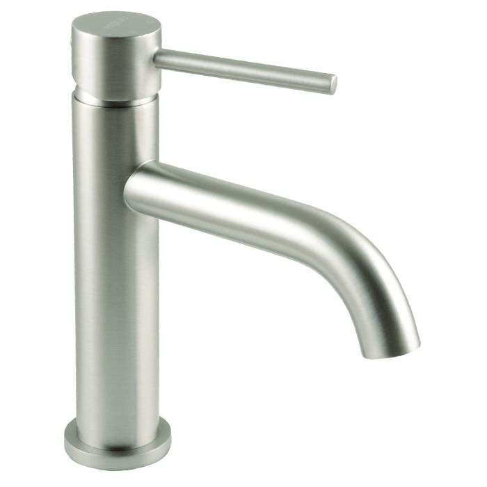Bijiou Satin Nickel Stylet Basin Mixer
