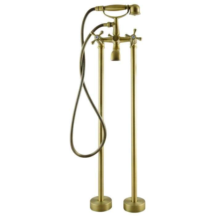 Bijiou Bronze Adour Freestanding Bath Mixer