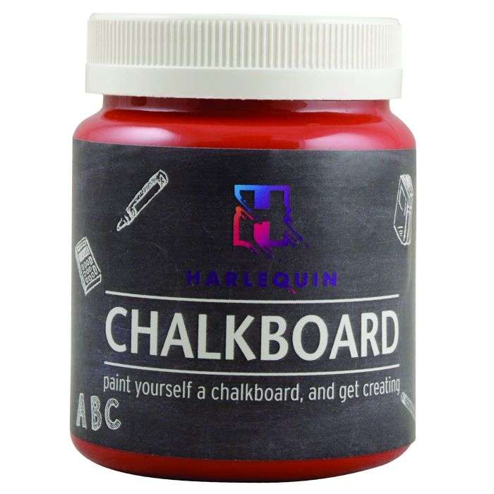 Harlequin's Chalkboard Paint Red 250ml