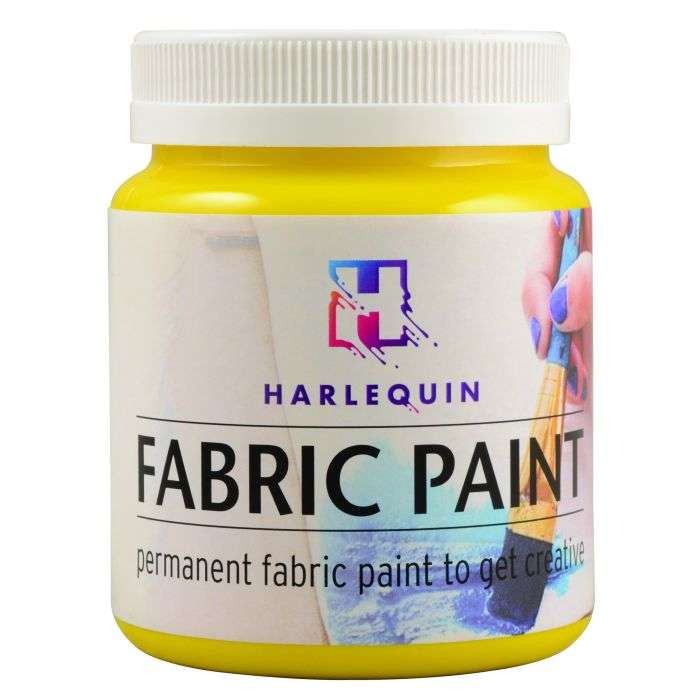 Harlequin Yellow Fabric Paint 250ml