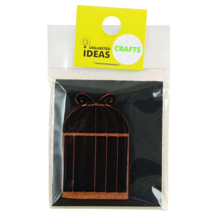 Unlimited Ideas Small MDF Wood Birdcage
