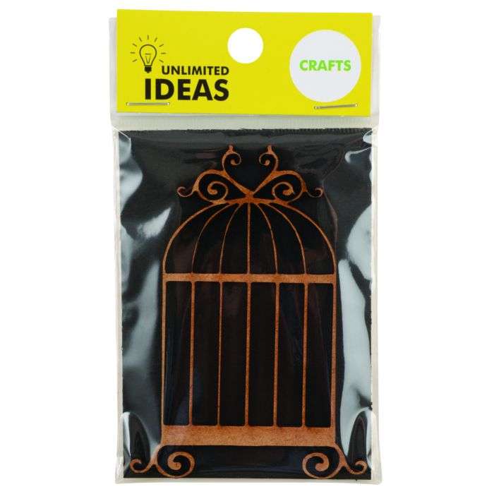 Unlimited Medium MDF Wood Birdcage