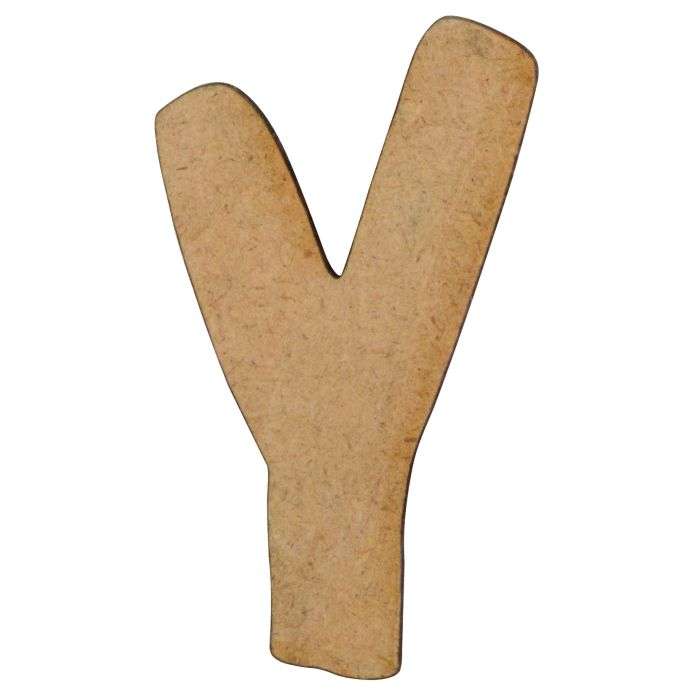 Unlimited Ideas MDF Wood Alphabet-Y 50mm