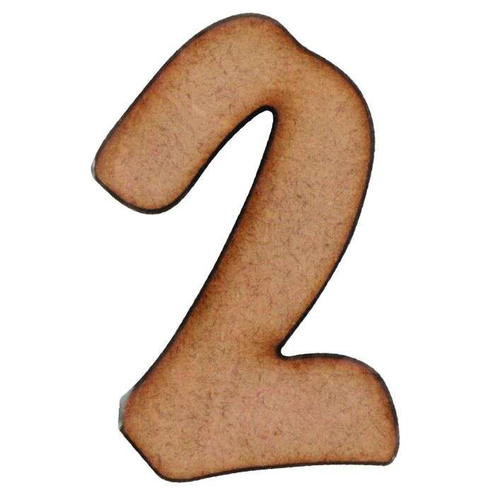 Unlimited Ideas MDF Wood Number-7 50mm