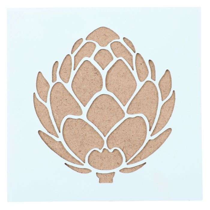 Unlimited MDF Coaster & Protea Stencil