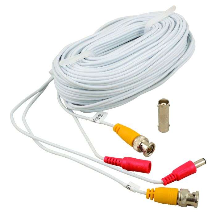 Securityvue Smarthome CCTV Camera Extension Cable 18m With Connectors