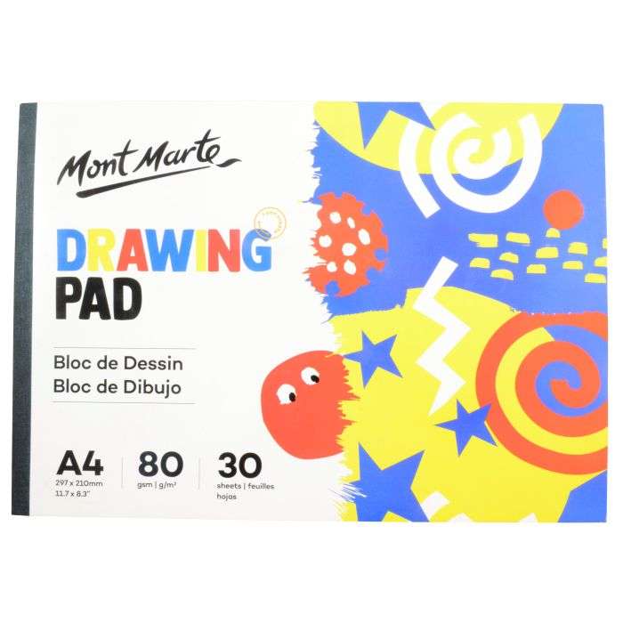 Mont Marte A4 Drawing Pad 30 Sheets