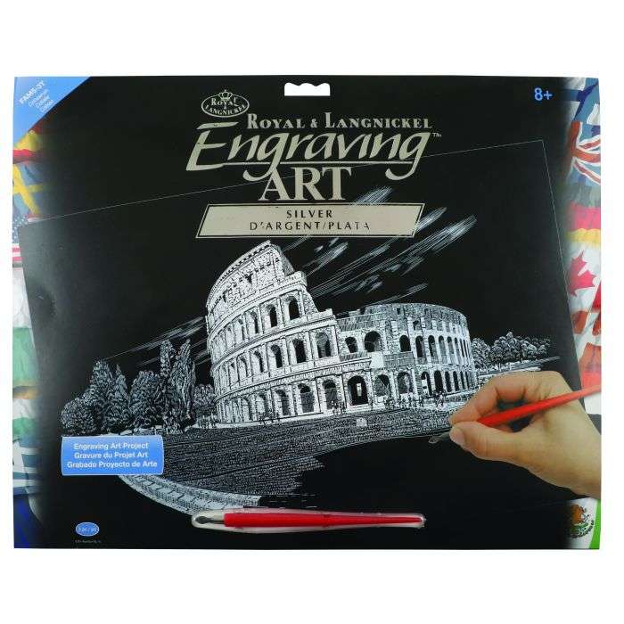 Royal Colosseum Engraving Foil Set