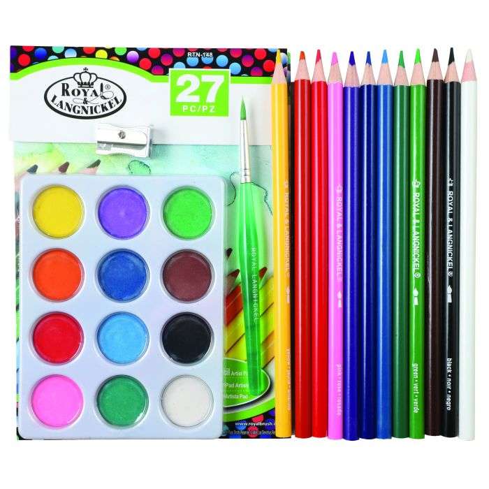 Royal 27 Piece Watercolour Pencil Set
