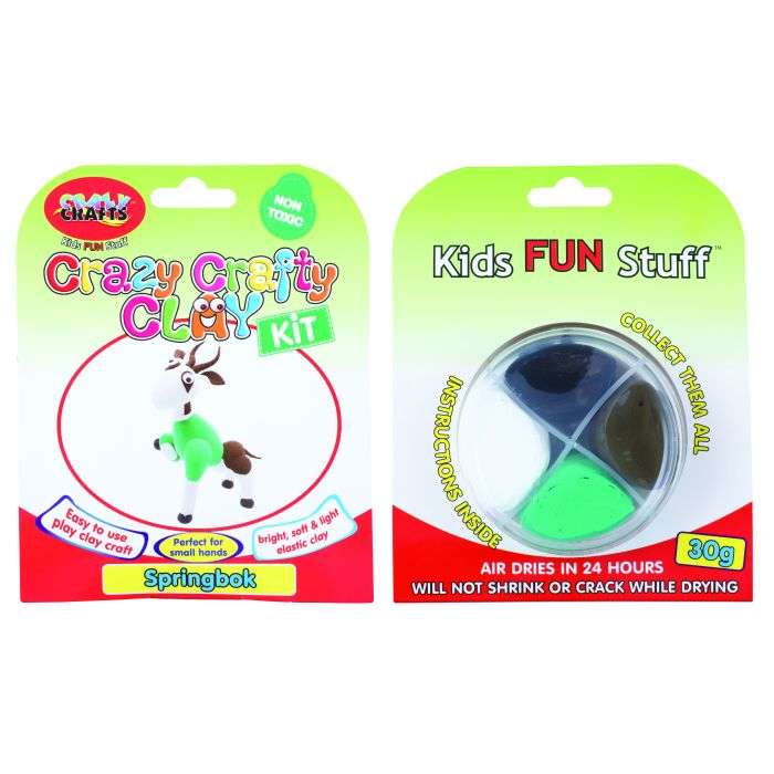 Crazy Crafts Springbok Clay Kit
