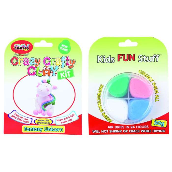 Crazy Crafts Fantasy Unicorn Clay Kit
