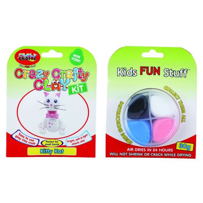 Crazy Crafts Kitty Kat Clay Kit