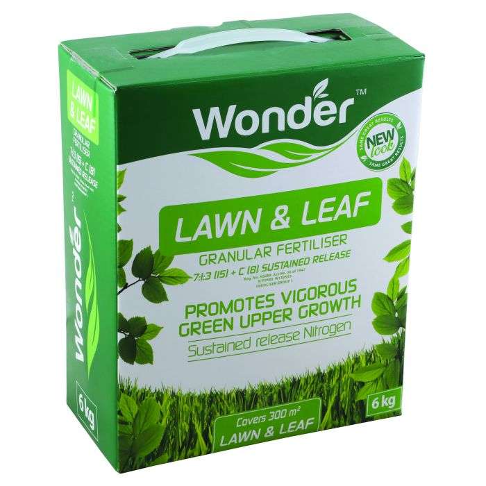 Wonder Lawn & Leaf 7.1.3 (15) + C(8)SR Fertilizer 6kg