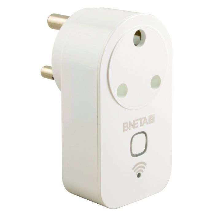 Bneta White IoT Smart WiFi Plug With Power Meter