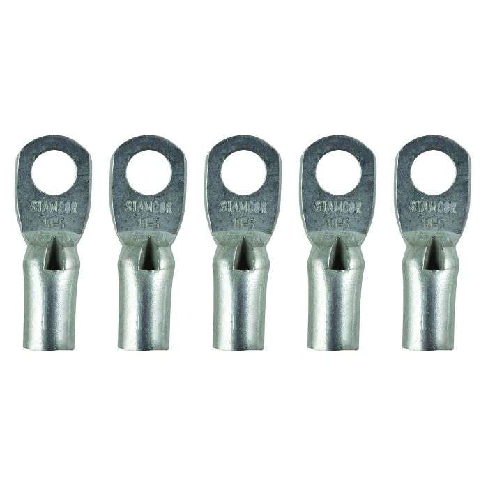 Copper Cable Lug 10 x 5mm - 5 Pack