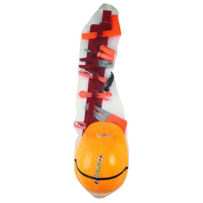 Ideal Toy Tool Set On Belt & Helmet