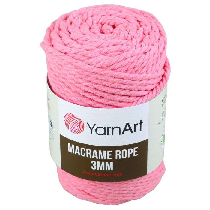 YarnArt Salmon Macrame Rope 3mm 250g
