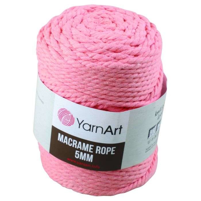 YarnArt Salmon Macrame Rope 5mm 500g