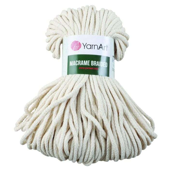 Yarn Art Pearl Macrame Braided 5mm 250g