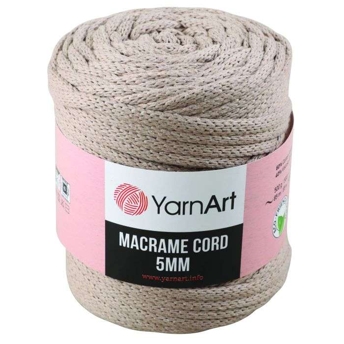 Yarn Art Antique Gold Macrame Cord 5mm 500g