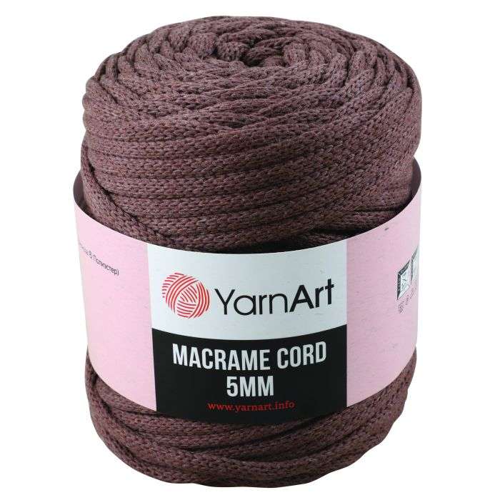 Yarn Art Brown Macrame Cord 5mm 500g