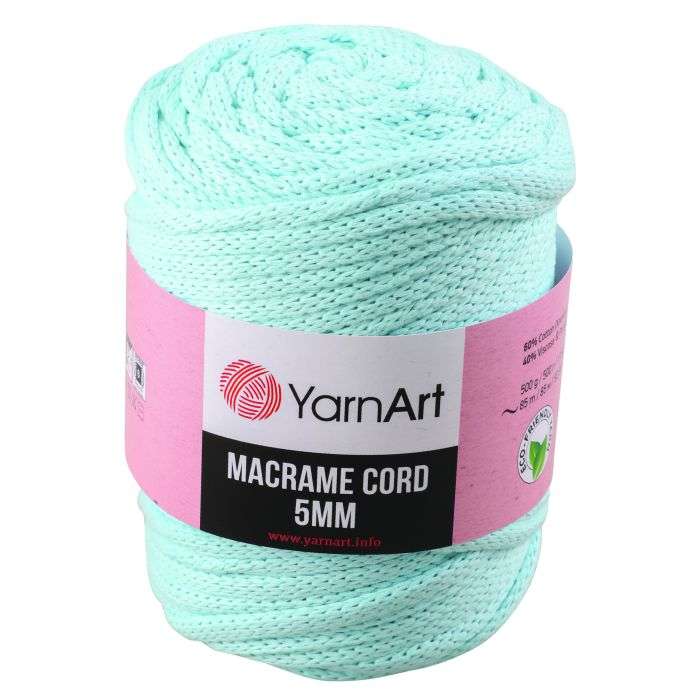 Yarn Art Turquoise Macrame Cord 5mm 500g